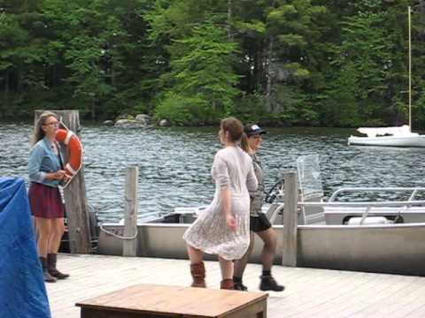 Clogging Choreography at Miles of Music Camp