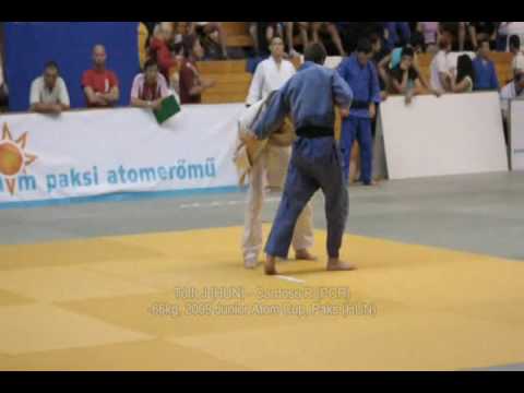 Judo 2009 Paks -66kg Tóth J (HUN) - Cardoso R (POR) - Junior Atom Cup