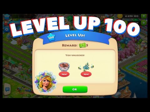 Township subiu de nível 100 || Caminho para #100