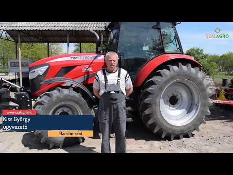 130 LE-s TYM traktor és munkagépek ajánlata az önkormányzatoknak