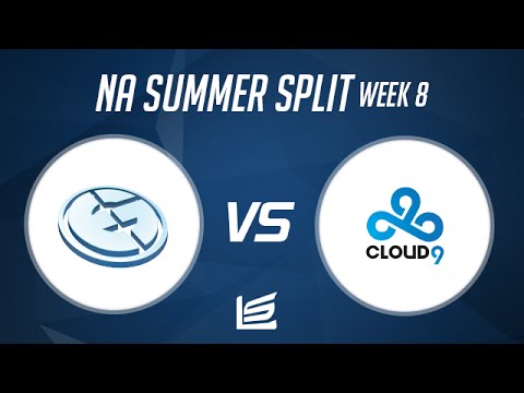 NA LCS 2014 Summer W8D1:Evil Geniuses vs Cloud 9 Highlights