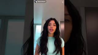 Nessa Barrett talking about her lips on live (18/05/22)