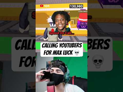 CALLING YouTubers For MAX LUCK In Steal a Brainrot…