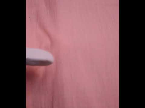 Plain Peach Pure Cotton 92 GSM Handwoven Fabric — video