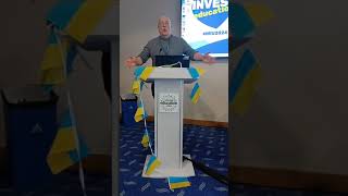 John Moloney addresses the NEU Ukraine Solidarity meeting