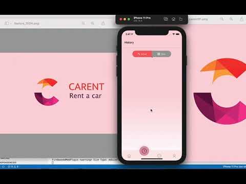 Carent - Rent A Car Flutter video thumbnail
