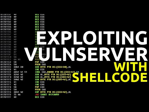 VULNSERVER Exploit: HTER w/ Assembly & Shellcode