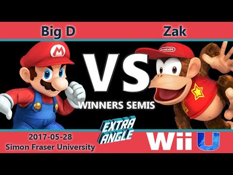 Extra Angle Singles: Winners Semis - CACAW|Big D (Mario) vs Zak (Diddy Kong)