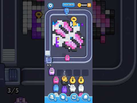 Pixel Flow Level 2839 Walkthrough