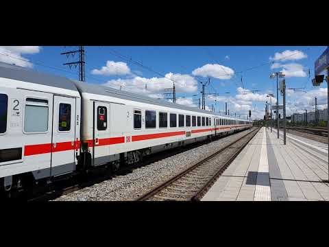 Durchfahrt IC in München Pasing