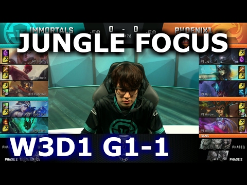 IMT vs P1 - Game 1 DARDOCH FOCUS (cast by Meteos and IWD) | S7 NA LCS Spring 2017 W3D1