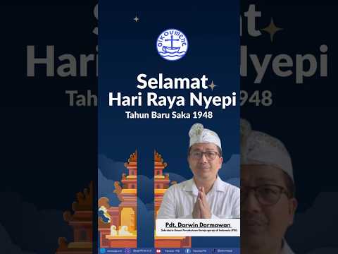 Ucapan Hari Raya Nyepi dari Sekretaris Umum PGI