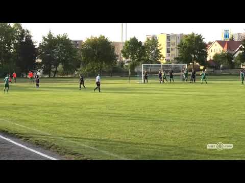 Michał Leszczyński broni rzut karny | Zatoka Braniewo - Stomil II Olsztyn 0:3 (31.08.2019 r.)