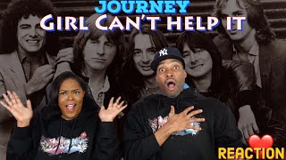 First Time Hearing Journey - “Girl Can&#39;t Help It” Reaction (Official Video - 1986) | Asia and BJ