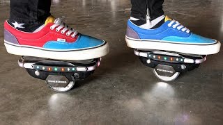 FASTEST NEW HOVERBOARD SHOES  **SPEED TEST**