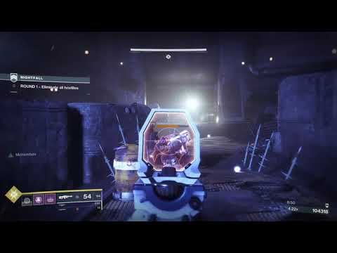 Destiny 2, Nightfall 100k, Solo, No Exotics, Warlock Voidwalker, Warden of Nothing