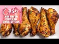 Easy Air Fryer Chicken Drumsticks Recipe | Munchy Goddess