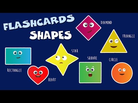 Figuras geométricas en inglés para niños
