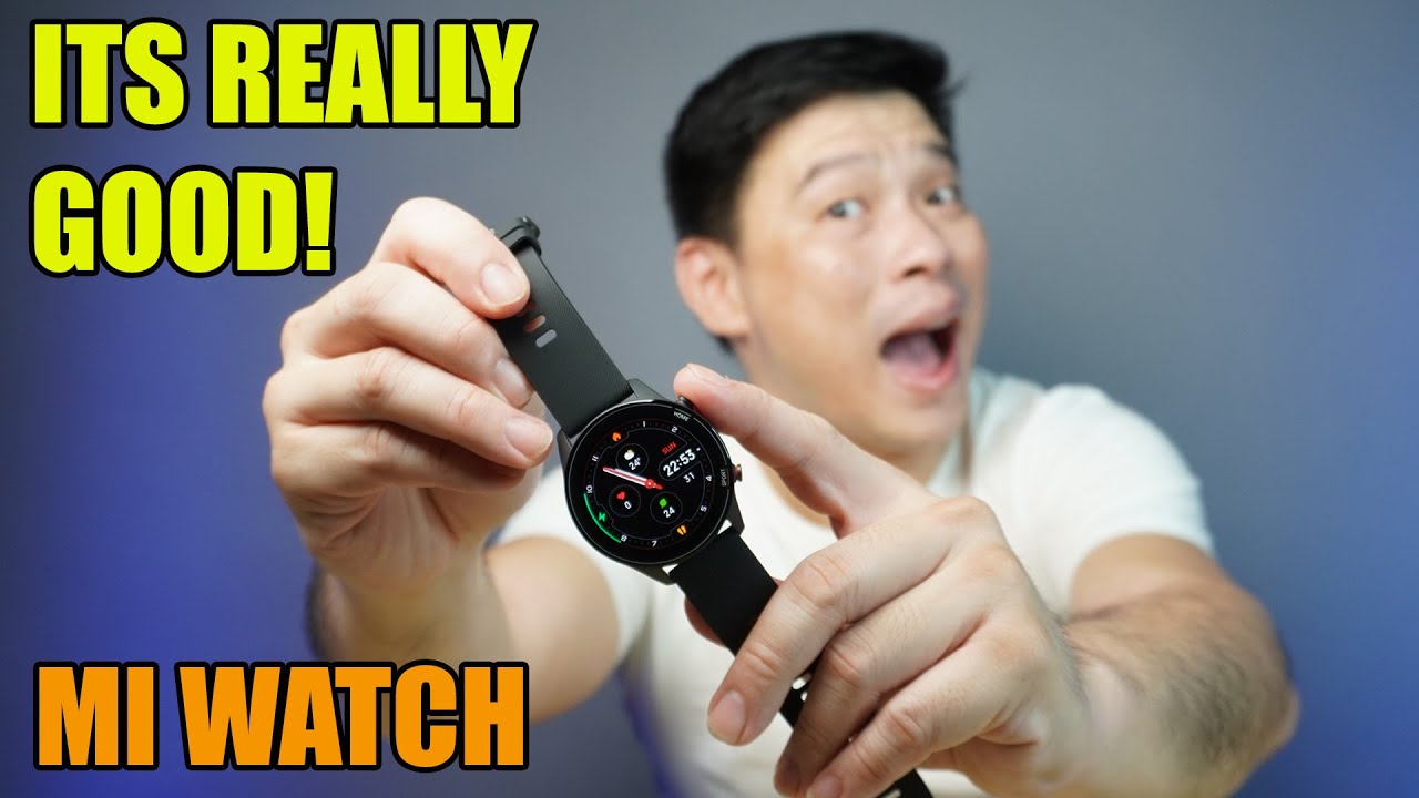 XIAOMI MI WATCH - THE BETTER VERSION OF THE MI WATCH SERIES GLOBAL EDITION!