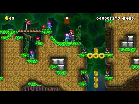 Heart of the Jungle by hultaj 🍄 Super Mario Maker 2 ✹Switch✹ #aty