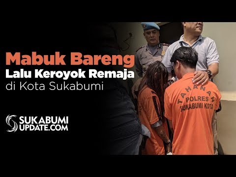 Video: Mabuk Bareng Lalu Keroyok Remaja di Kota Sukabumi