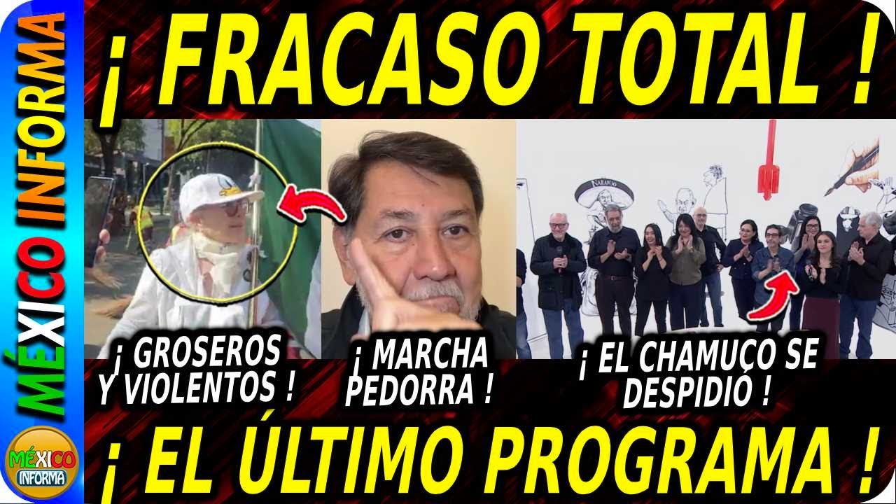 FRACASO TOTAL. NOROÑA CRITICA LA MARCHA PEDORRA DE LA DERECHA. SE DESPIDE EL CHAMUCO.