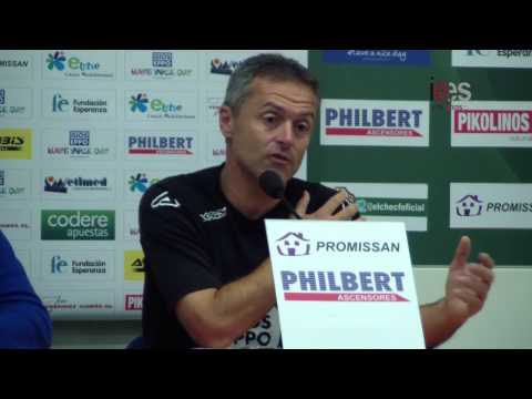 Infoexpres.es | Rueda de prensa de Fran Escribá. Previa Xerez-Elche