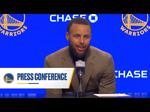 Stephen Curry Discusses Warriors Win & Being Named an NBA All-Star Statrter ' Jan. 27, 2022