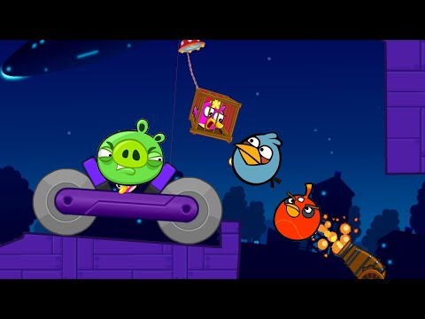Angry Birds Cannon Hacked 4 - RESCUE THE BIRDS BY ATTACKING PIGGIES