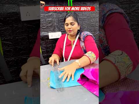 Blouse Cutting Tip #fashion #onlinesewingclasses #fashiontips #fashiontailoring #blousedesign #sew