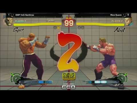 CEO2013: SSF4 AE Ver. 2012 - EMP VxG Santhrax vs Rico Suave - Pool Play