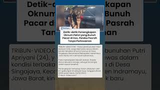 Detik-detik Penangkapan Bripda Alvian, Oknum Polisi yang Bunuh Pacar di Kos, Pasrah Tanpa Perlawanan