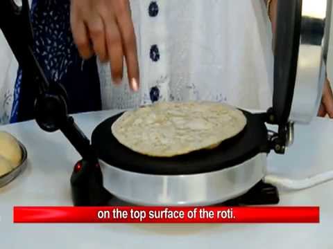 Roti maker demo