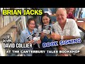 Brian Jacks Book Signing in Pattaya with David Collier at the Canterbury Tales Bookshop
