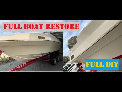 Voyager Ghia 20FT FULL BOAT RESTORATION EP1 - 2020