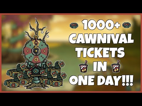 Farming Over 1000 Tickets In ONE Day For The 2022 Midsummer Cawnival - Don't Starve Together Guide