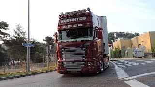 2018 &quot;Sarantos&quot; Scania R730 V8 Power &quot;Red Edition&quot; (Incredible Sound) - Acceleration