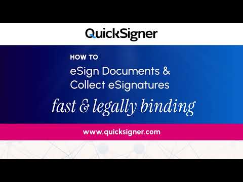 QuickSigner.com - Video 1