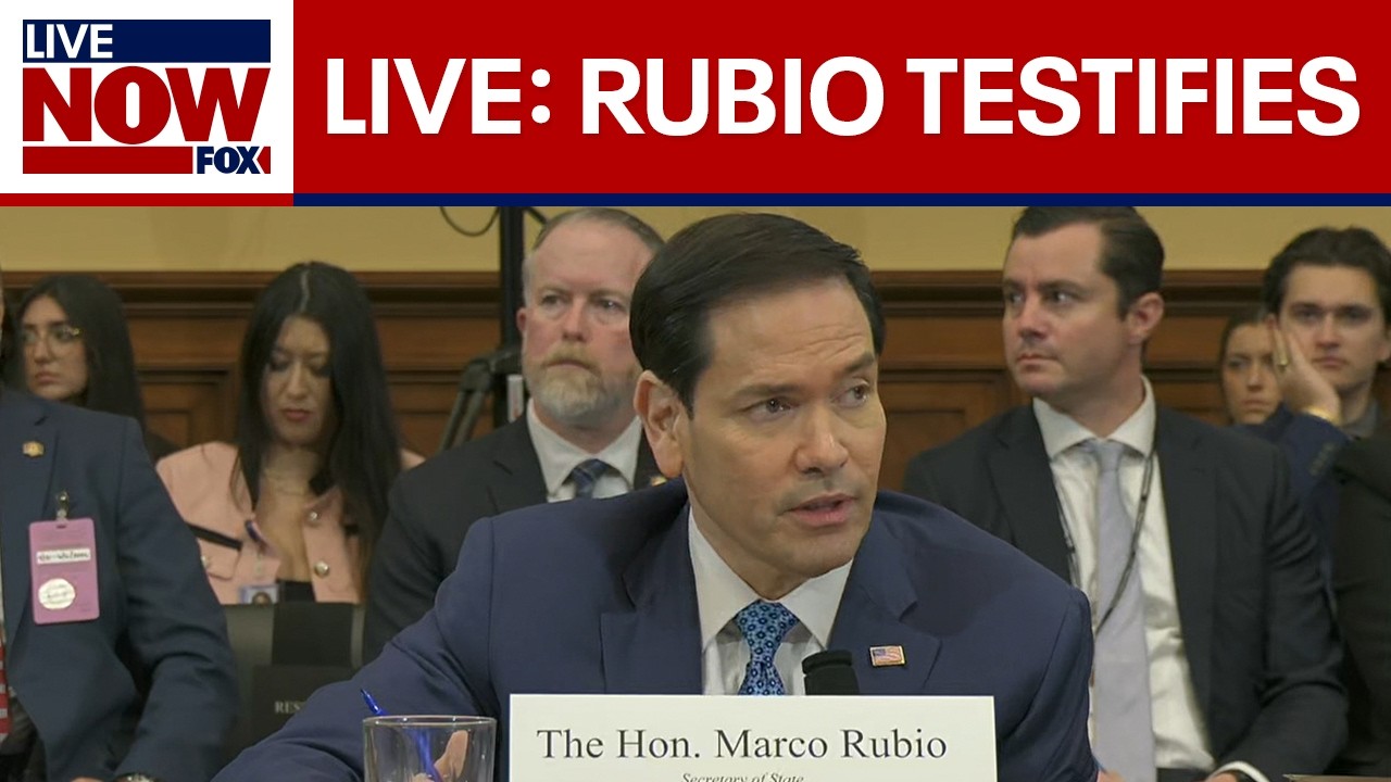 LIVE: Rubio testifies before Senate on budget amid Iran war