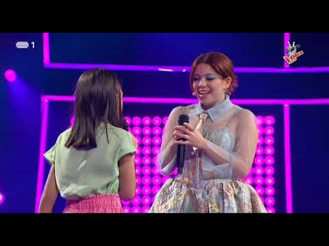 Bárbara Tinoco e Francisca Xavier - Não Me Importo no The Voice Kids Portugal (RTP1-14.5.23)
