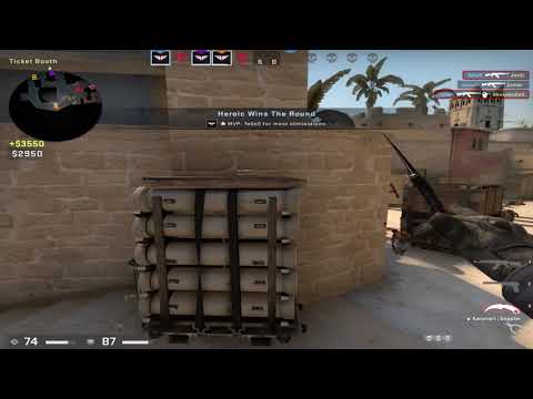 CS:GO POV Heroic TeSeS (19/6) vs Bad News Bears (mirage) @ ESL Pro League Season 14