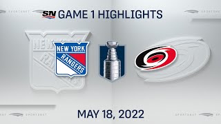 NHL Game 1 Highlights | Rangers vs. Hurricanes - May 18, 2022 by Sportsnet Canada