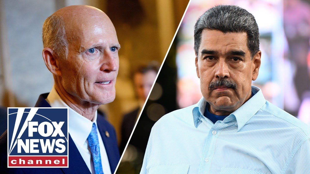 Sen. Rick Scott speaks after the arrest of Nicolás Maduro