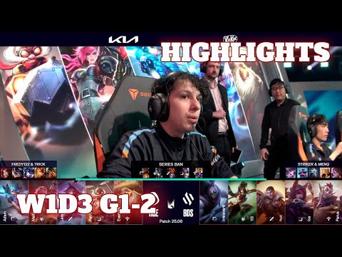 BDS vs RGE - Game 2 Highlights | Week 1 Day 3 LEC Spring 2025 | Team BDS vs Rogue G2 W1D3