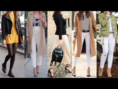 CONJUNTOS y COMBINACIONES de ROPA MODERNOS y ACTUALES con PRENDAS SENCILLAS y BASICAS