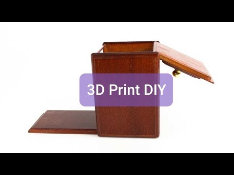 Wonder Silk Box trick 3D PRINT - Production Casket -  It's MAGIC !!