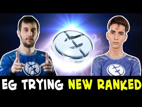EG trying NEW RANKED system — SumaiL, Arteezy, Fear, Crit