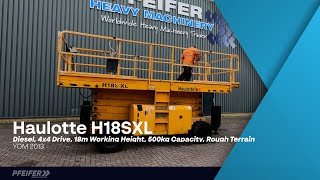 رافعة هيدروليكية مقصية Haulotte H18SXL Diesel, 4x4 Drive, 18m Working Height, 500k | صورة 4 - Machineryline