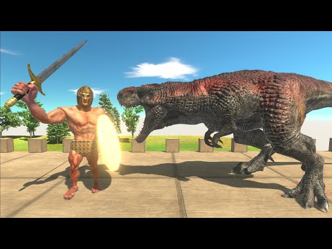 Achilles army vs every unit - Animal Revolt Battle Simulator