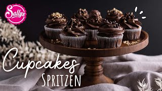 Cupcakes spritzen / Sallys Welt